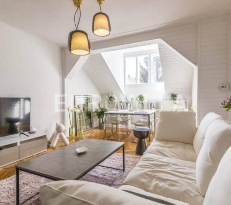 Big, Bright Apartment In The Center Of Zagreb Extérieur photo